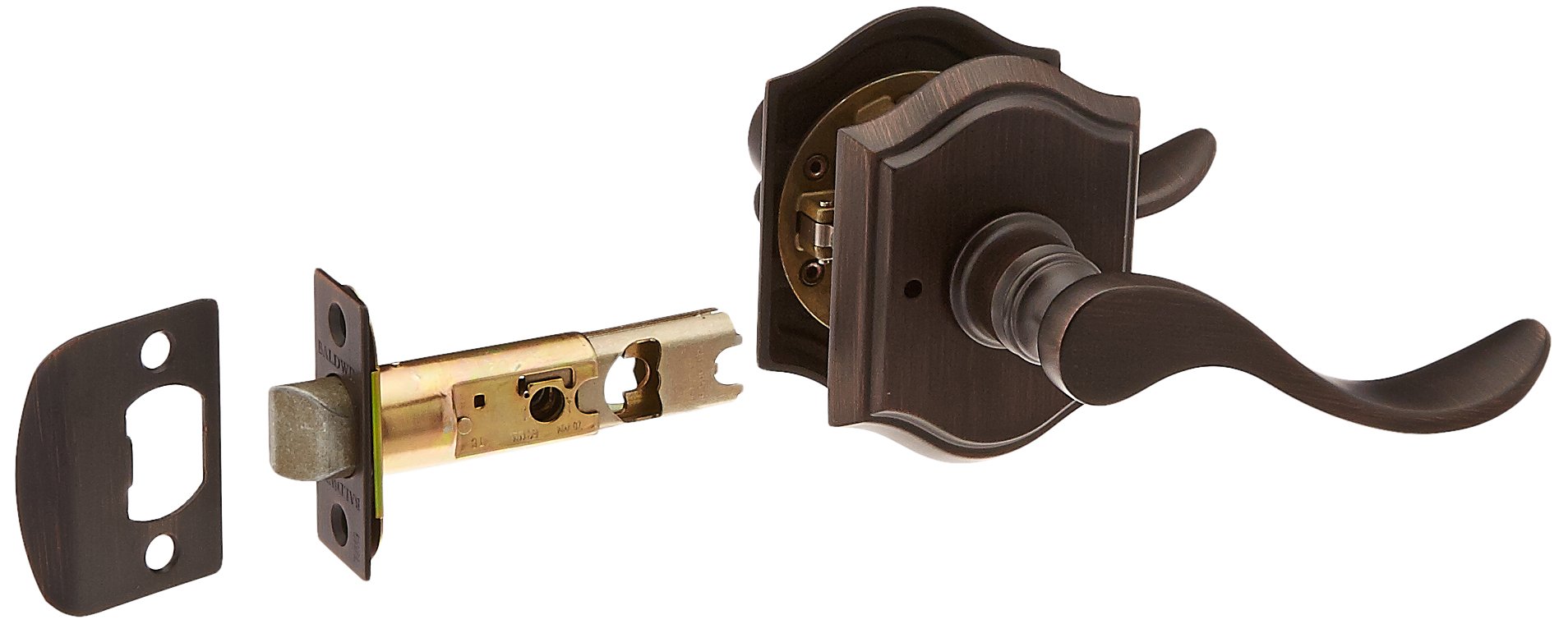 Baudouin Pvcurtar112 bouton de porte confidentialité arche bronze traditionnel