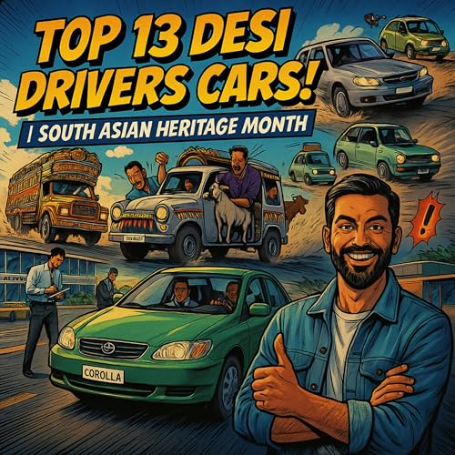 『Top 13 South Asian Cars That Defined Desi Driving | South Asian Heritage Month Special 🇵🇰🇮🇳』のカバーアート