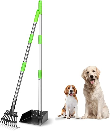 TOOGE Pooper Scooper, Dog Pooper Scooper Long Handle