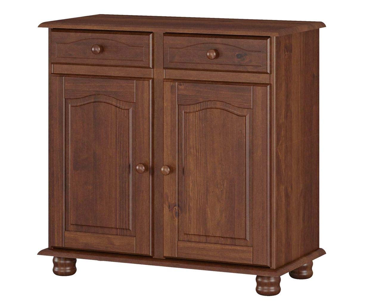 105 x 42 x 85 in legno massello e mdf con rifinitura in bianco opaco