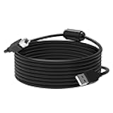 Midi Controller Cable USB to Type-B Printer Cable Cord for Audio Interface, Yamaha Casio Digital Piano, Midi Keyboard, USB Microphone, Monitor, Instrument, Printer, Scanner for Laptop Mac PC (16ft)