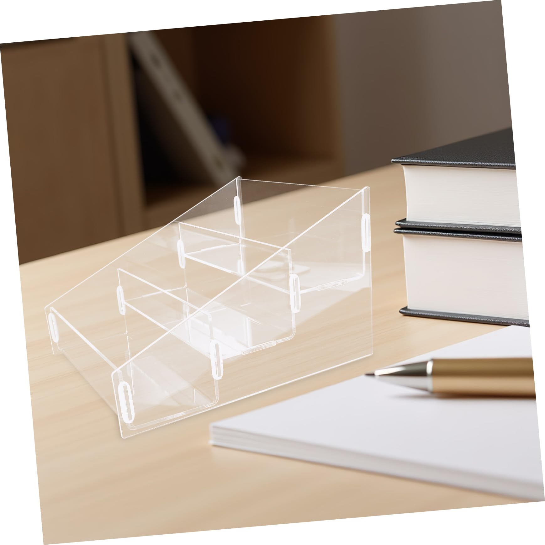 Transparenter Acryl Stufen Displayständer mit 3 Ebenen für Zuhause
