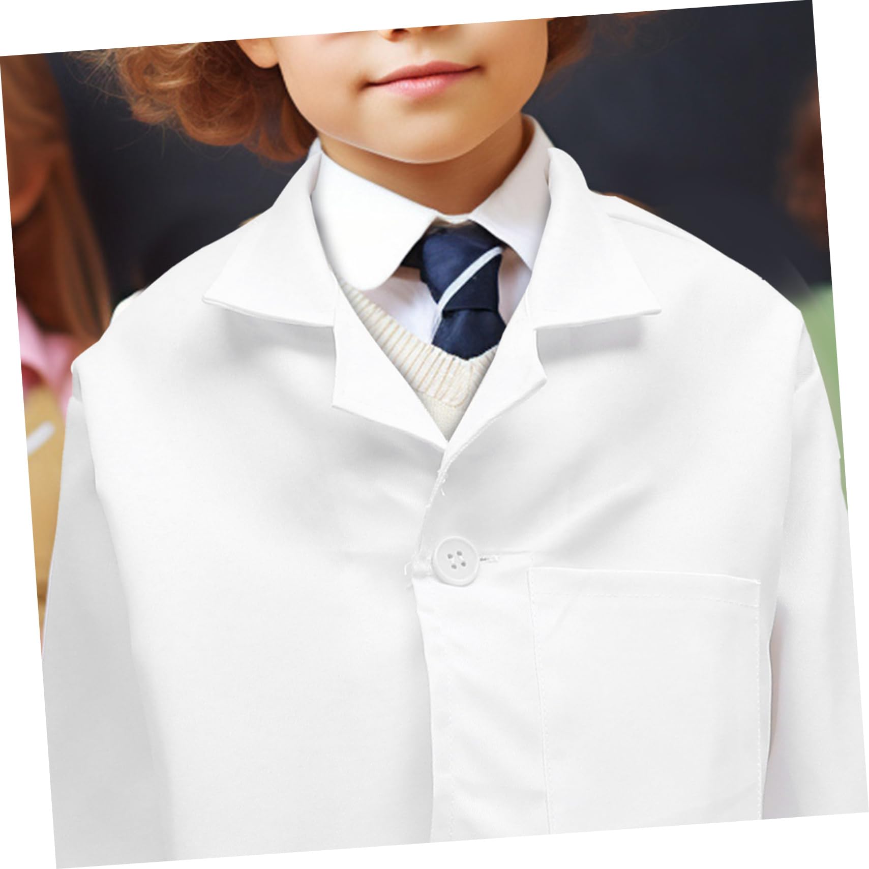 SUPVOX Bata De Para Bata De Para Para Disfraz De Científico Para Disfraz De Ocupación Preescolar