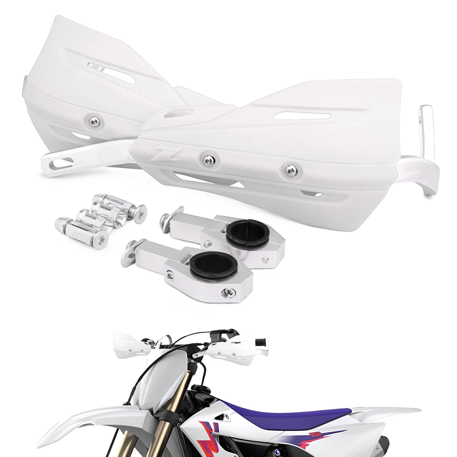 Amazon.com: JFG RACING Dirt Bike Handguards,Motorcycle 7/8'' and 1