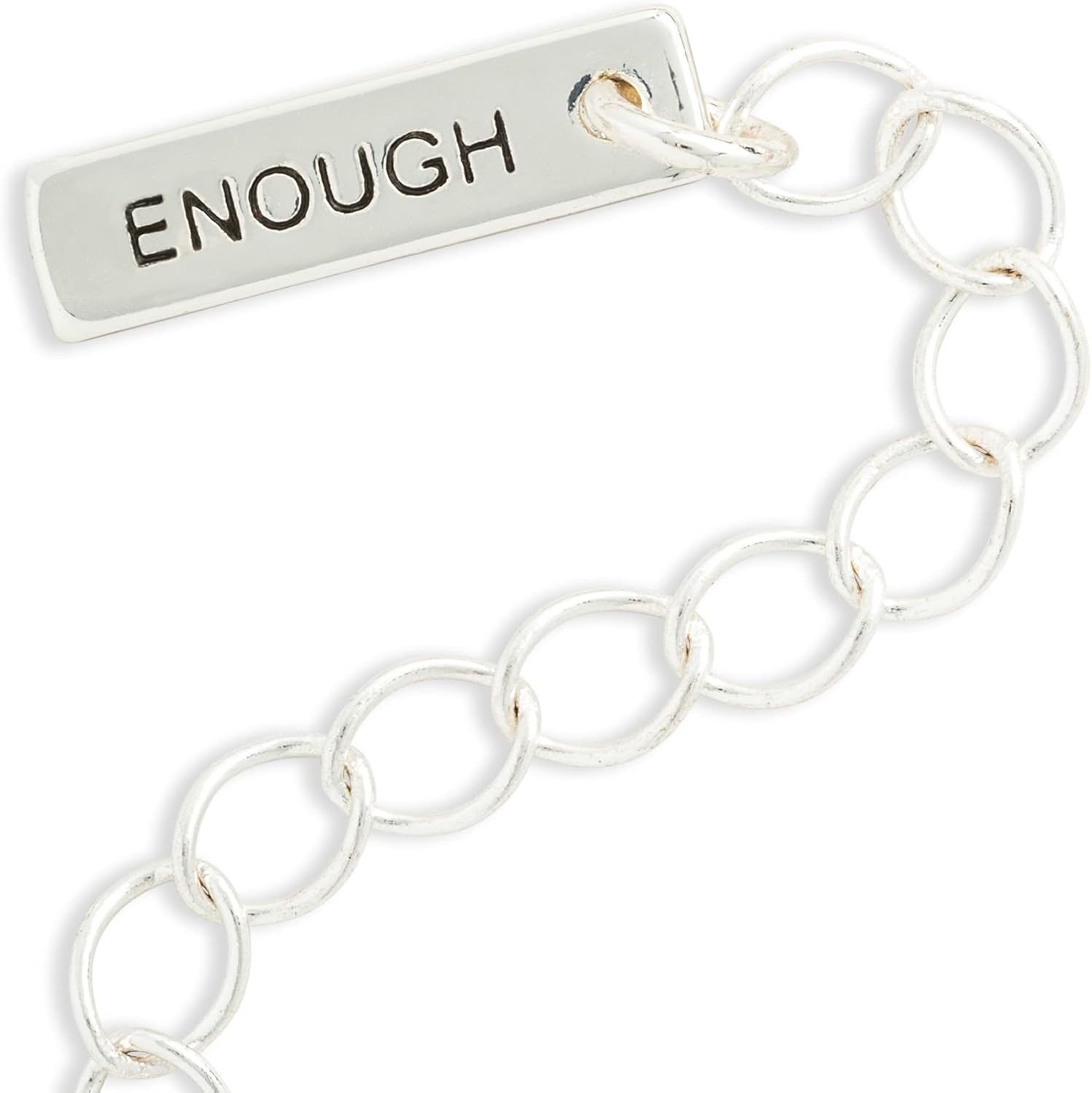 DEMDACO Morse Code Silver Gold Tone You're Strong Kind Blessed One Size Brass Fashion Necklace - Image 3