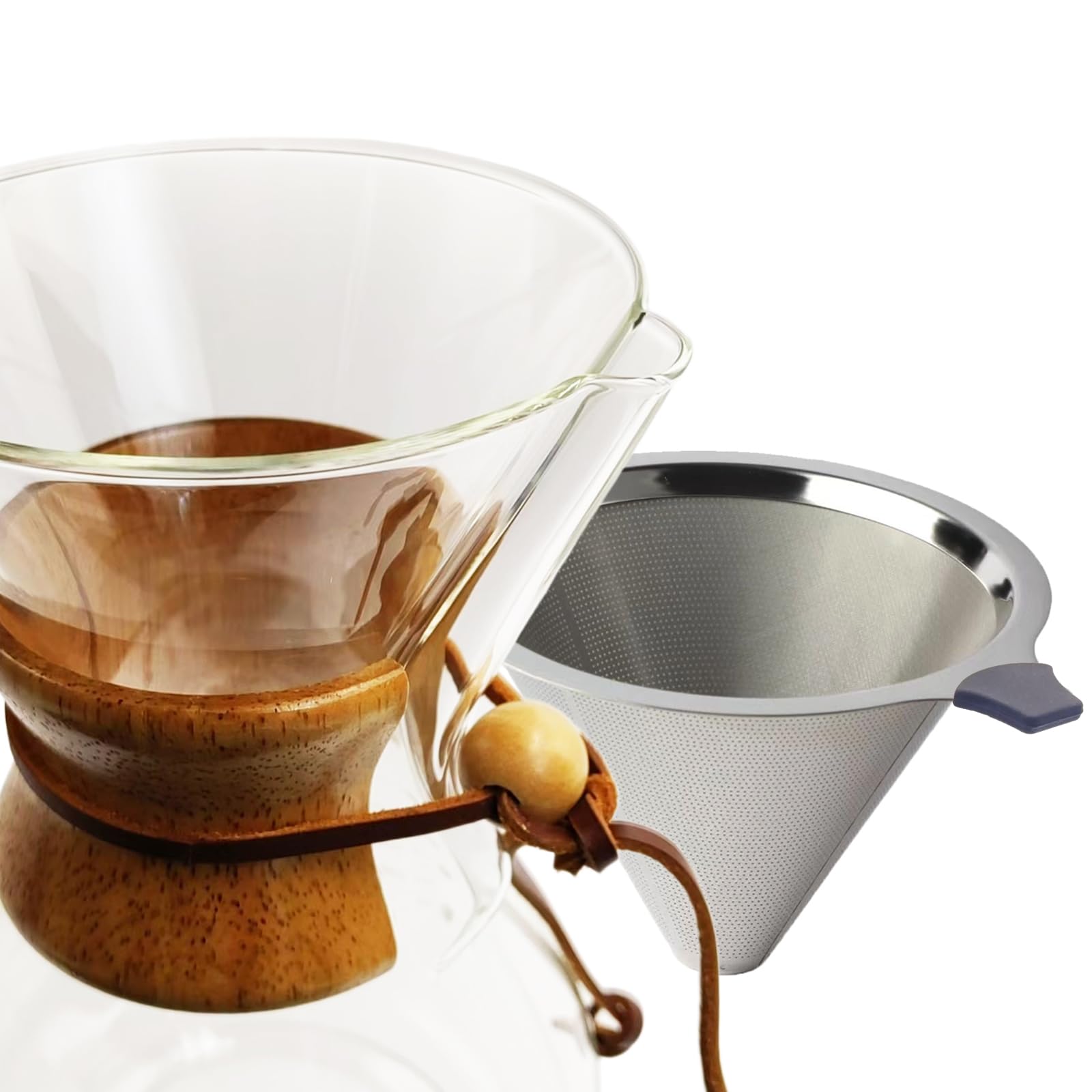 Amazon.com: Pour Over Coffee Maker with Filter Subjectthree