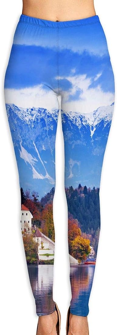 Amazon.com: Bled in Eslovenia Lago Snowy Montañas Castillo Mujer Fitness  Power Flex Yoga Pantalones Leggings, XL : Ropa, Zapatos y Joyería