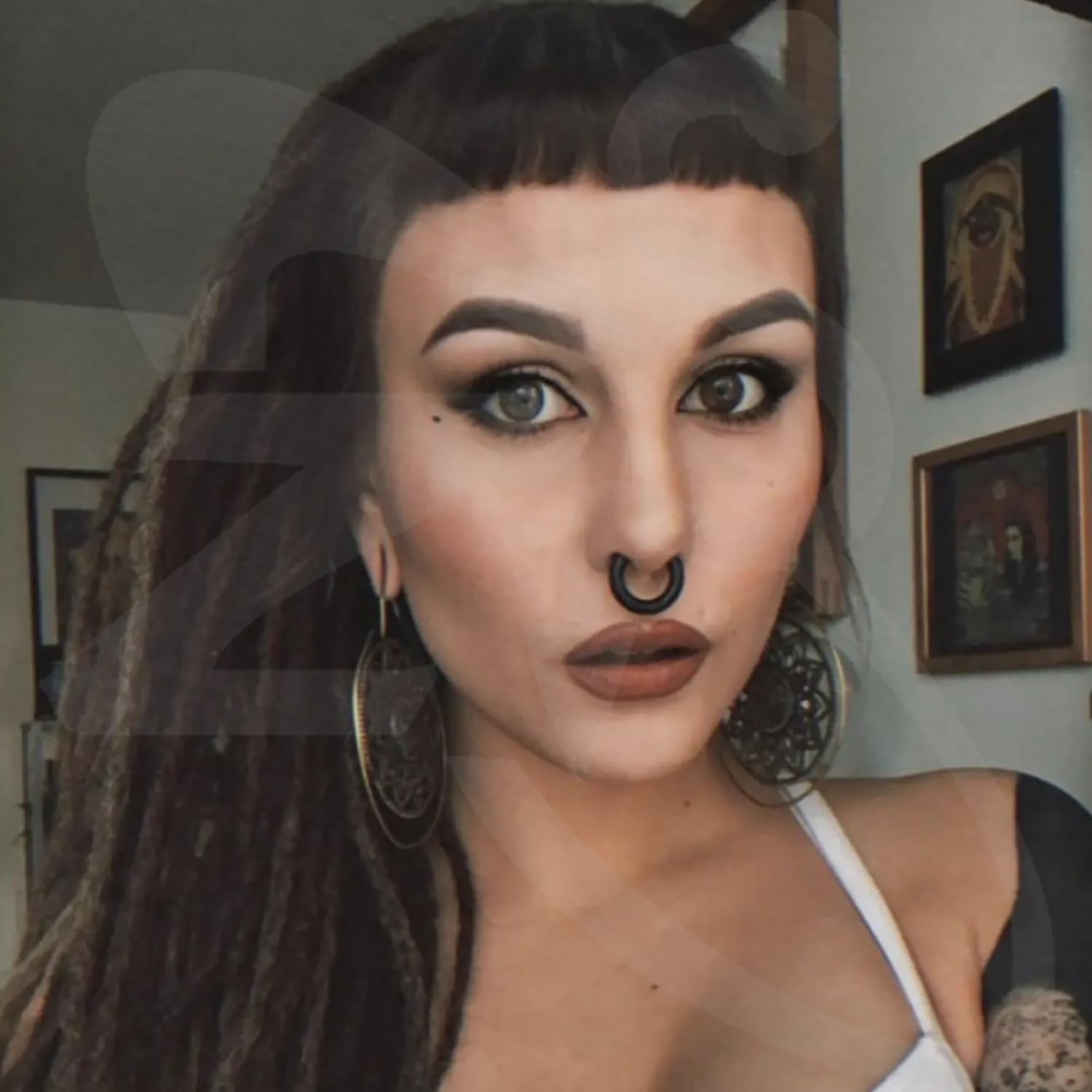 ZS Hinged Segment Clicker PA Ring Spring Action BCR Rings, 2G 4G 6G 8G 10G 12G Black Septum Nose Rings, Surgical Steel Pierced Body Jewelry for Men Women - Image 2