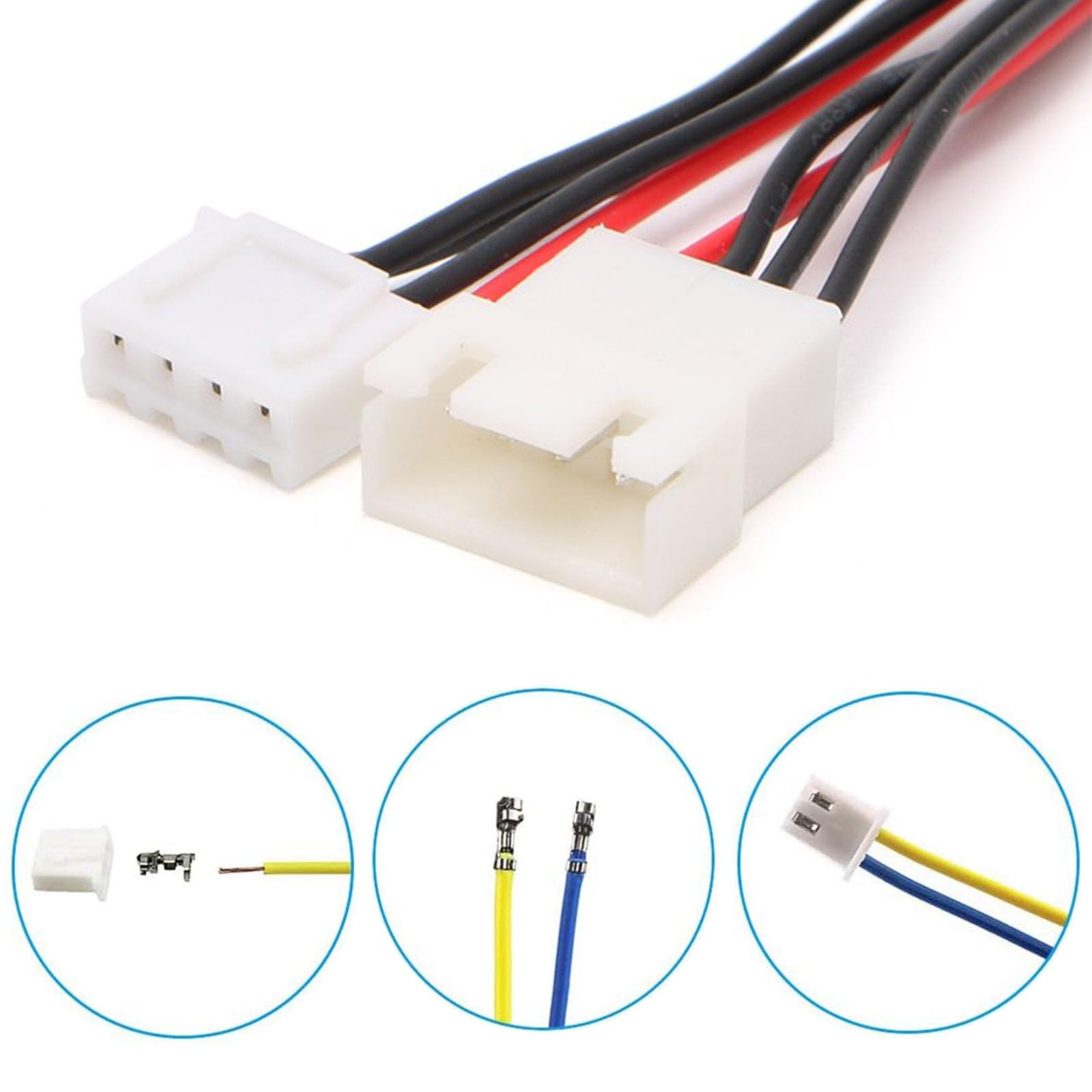 Kit Connecteurs JST-PH 2/3/4 Broches - 450 Pièces - Pour Circuits électroniques