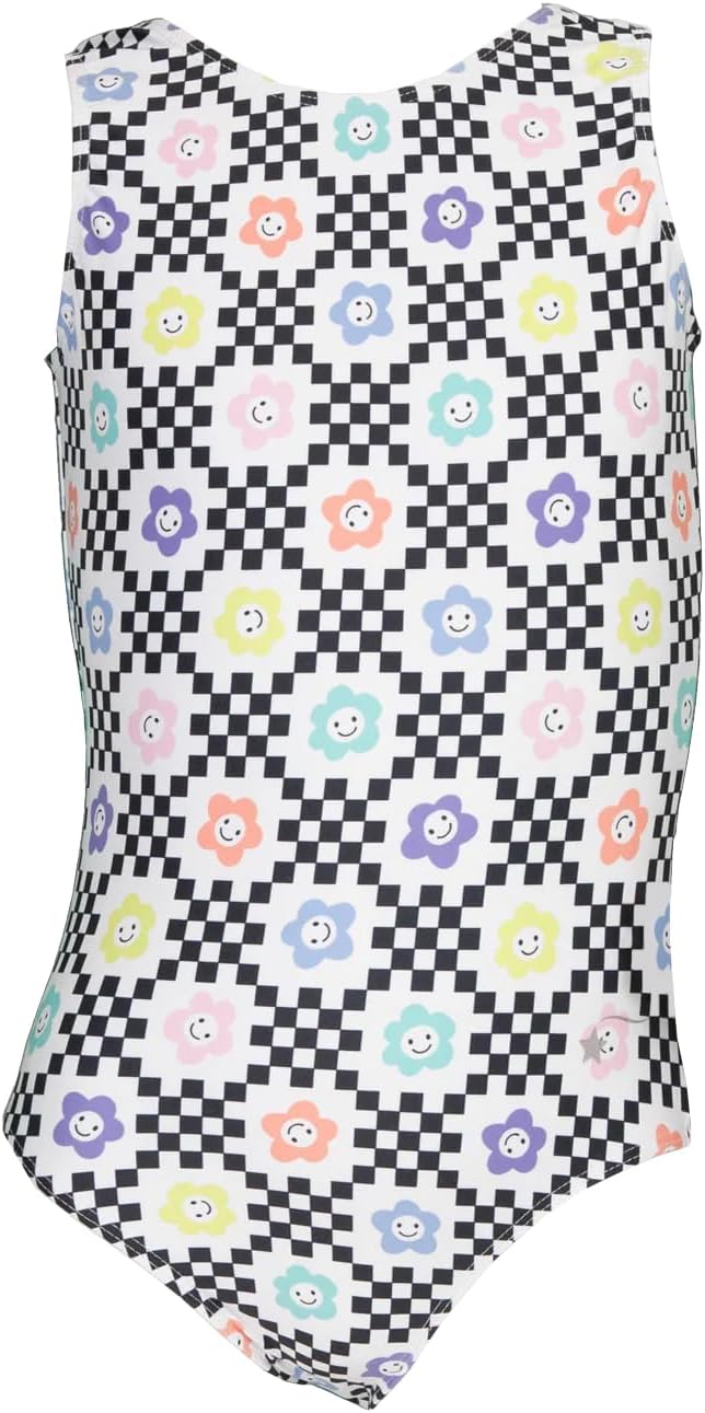 Destira Gymnastics Leotards for Women and Juniors, Outside The Box, Super Soft Leotards with Matching Scrunchie, Gymnastics, Dance, Cheer, Yoga, and More, Adult XS