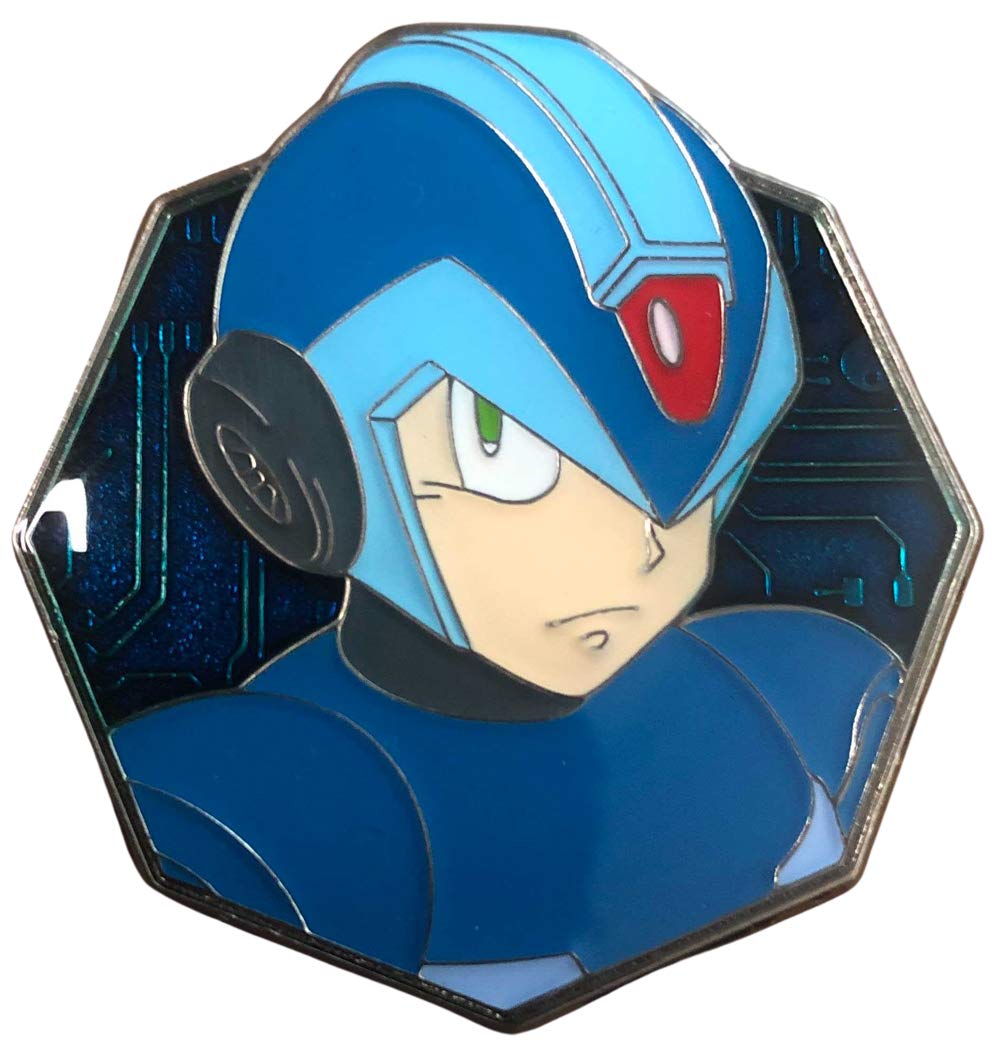 Zen Monkey Studios Mega Man X Octagon - Mega Man X Collectible Enamel Pin
