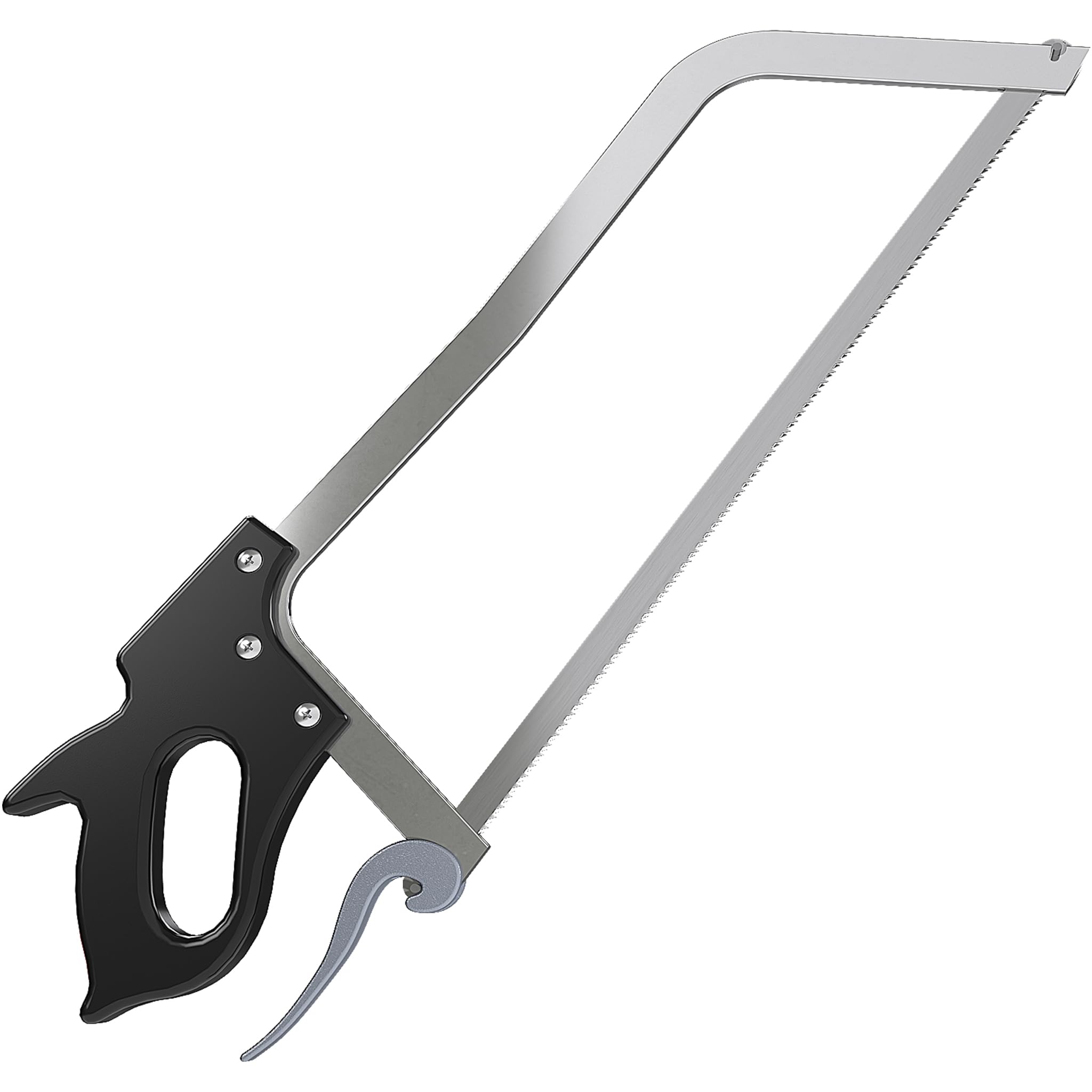 XL Bone Meat Hand Saw 46,5cm Blade Stainless Steel Butcher Hacksaw Bones Cutting Tool