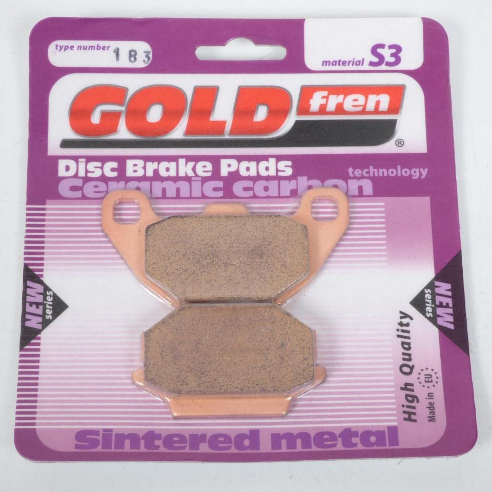 Plaquette de frein Gold Fren Sym 125 HD avant gauche kit freinage scooter mécanique 2004-2007