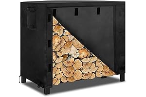 OutdoorLines Firewood Rack Cover: Shield Your Seasoned Split Logs from the Elements