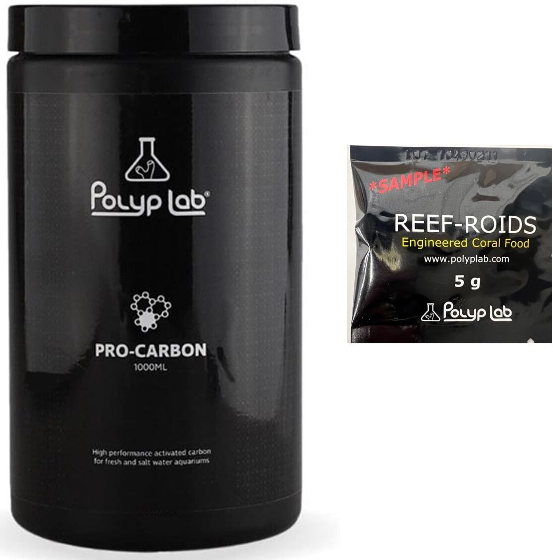 Reef-roids Reef Primer One Shot PRO Carbon Polyplab Fish Food (PRO Activated Carbon 1000mL)