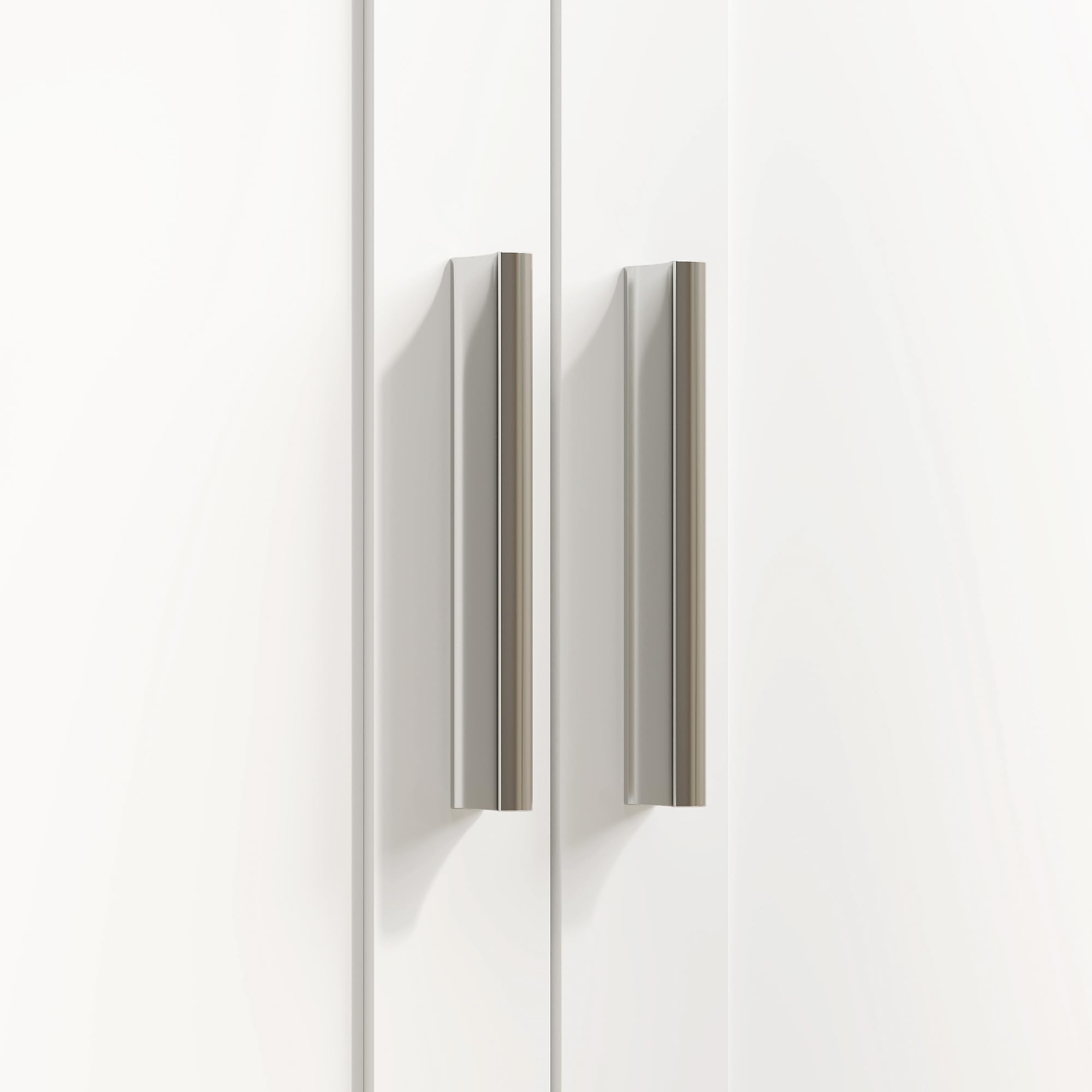 HOMCOM Mesa de Costura Plegable con 6 Ruedas, Mueble para Máquina de Coser con 20 Clavijas para Hilos, 4 Compartimentos, Estante, Armario de Costura para Estudio, Salón, Dormitorio, Blanco