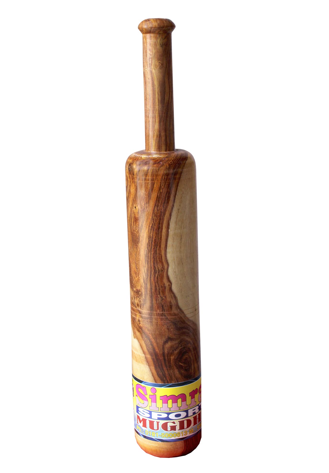 SIMRAN SPORTS Wood SKS Indian Club (10KG, Brown) with Free PVC Wooden Hand Grip (B07QMLS6JZ) Amazon Price History, Amazon Price Tracker