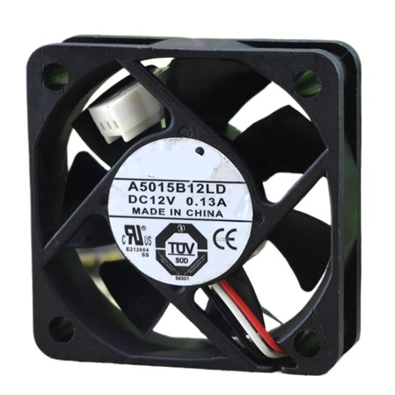 YUIDVJQWS A5015B12LD DC12V 0.13A 5015 50 * 50 * 15 mm Cooling Fan