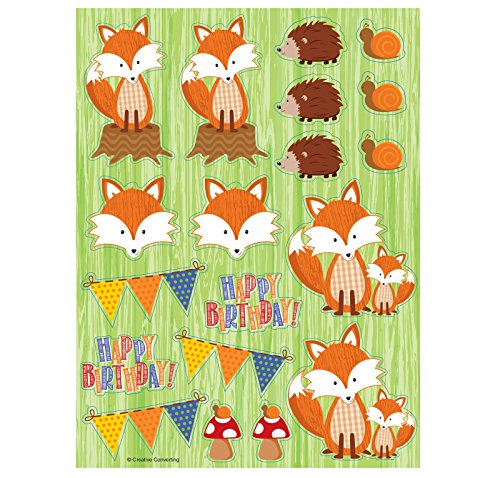 Forest Fox Value Stickers 4 Sheets Per Pack