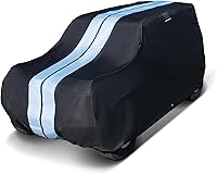 Vista 45 de iCarCover - Funda de coche de 100 capas, impermeable para todo tipo de clima, fundas de coche de calidad premium para automóviles, protección UV