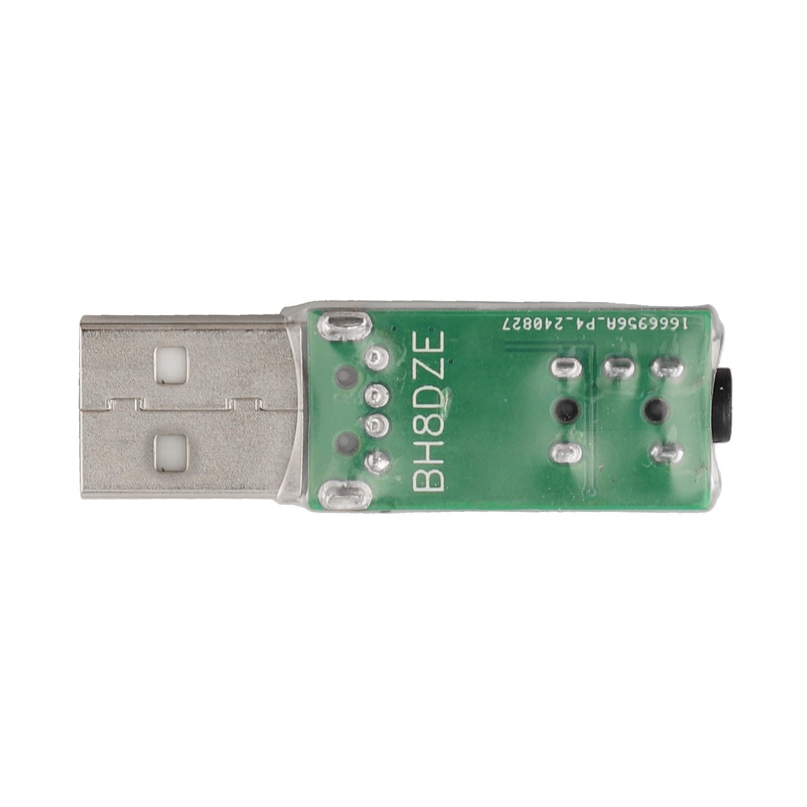 EasyByMall Mobile Code Connector USB Key per VBand Morse Trainer, 3.5mm Jack CW Practice Device con riconoscimento automatico/manuale per Windows iOS Android