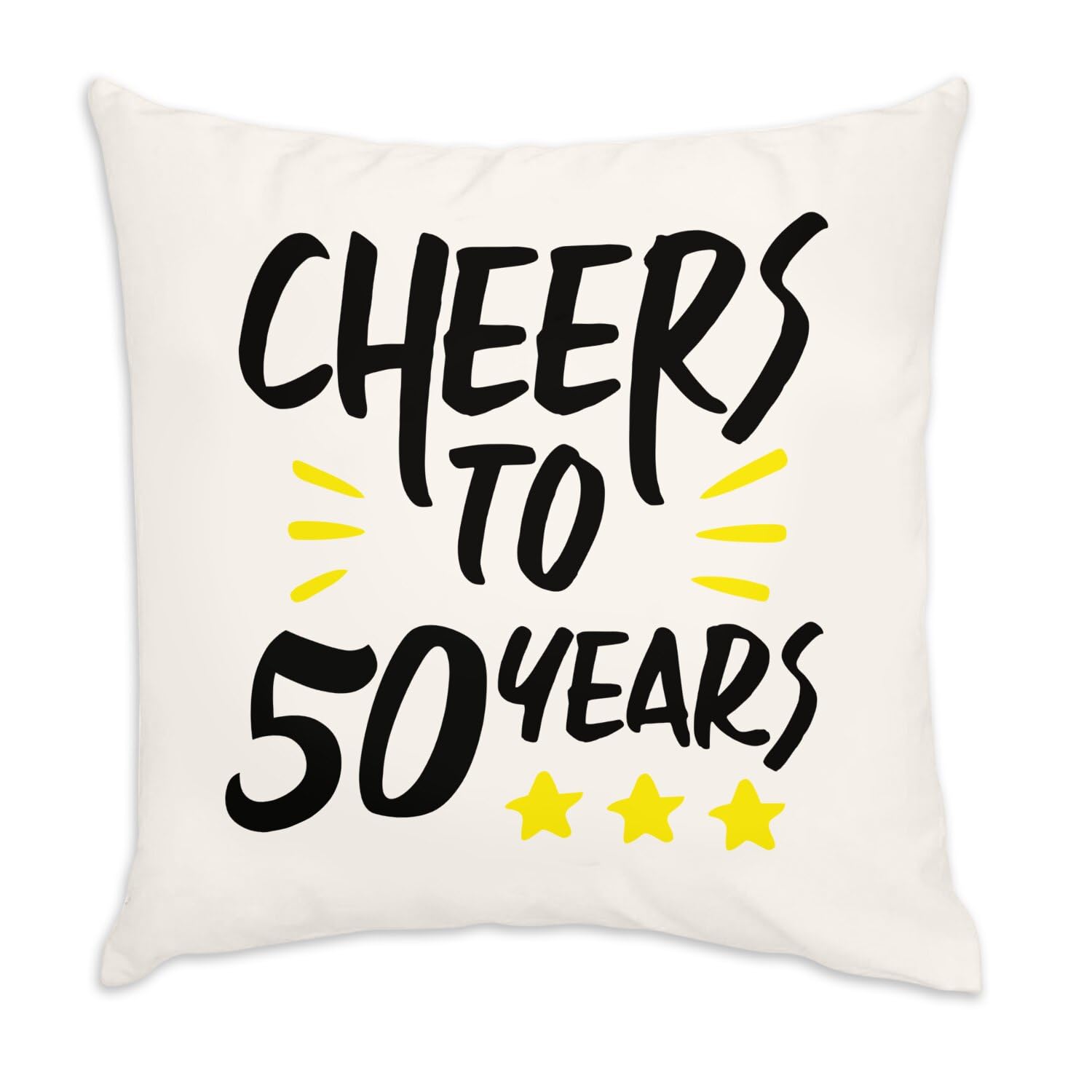Coussin en velours blanc 40x40 pour réussir sa déco d'anniversaire