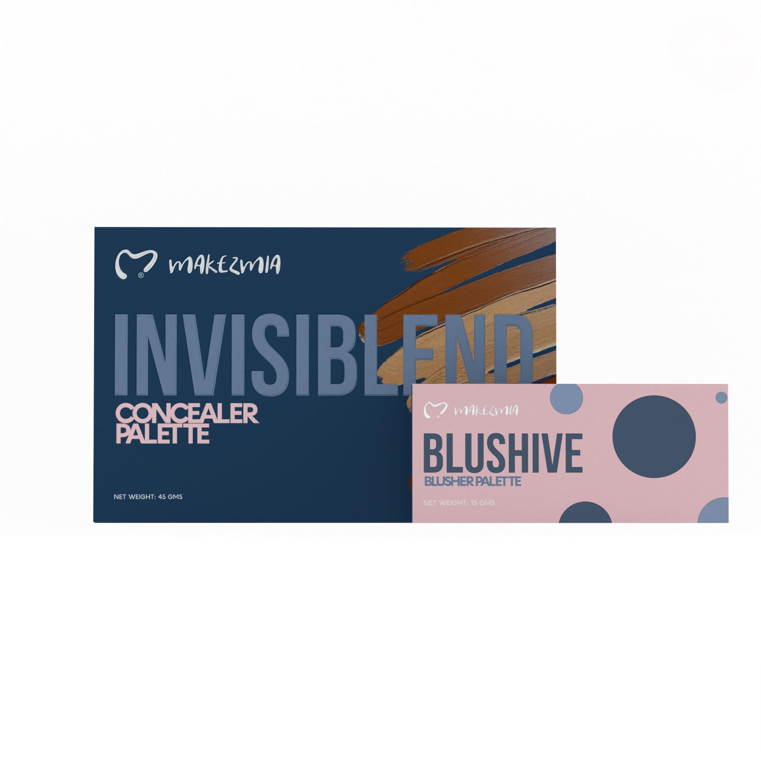 Makezmia Invisiblend Concealer Palette + FREE BlushHive Blusher Palette-picture-23