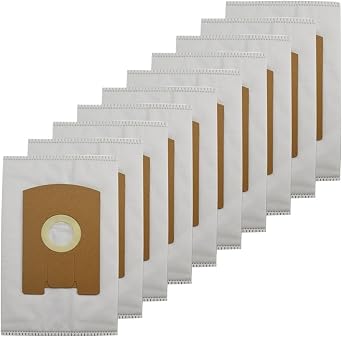 Effective Filtration System In Microfleece Dust Bags Designed To Fit Models Including The,Compatible For Vorwerk VT260,Series.10 PACK