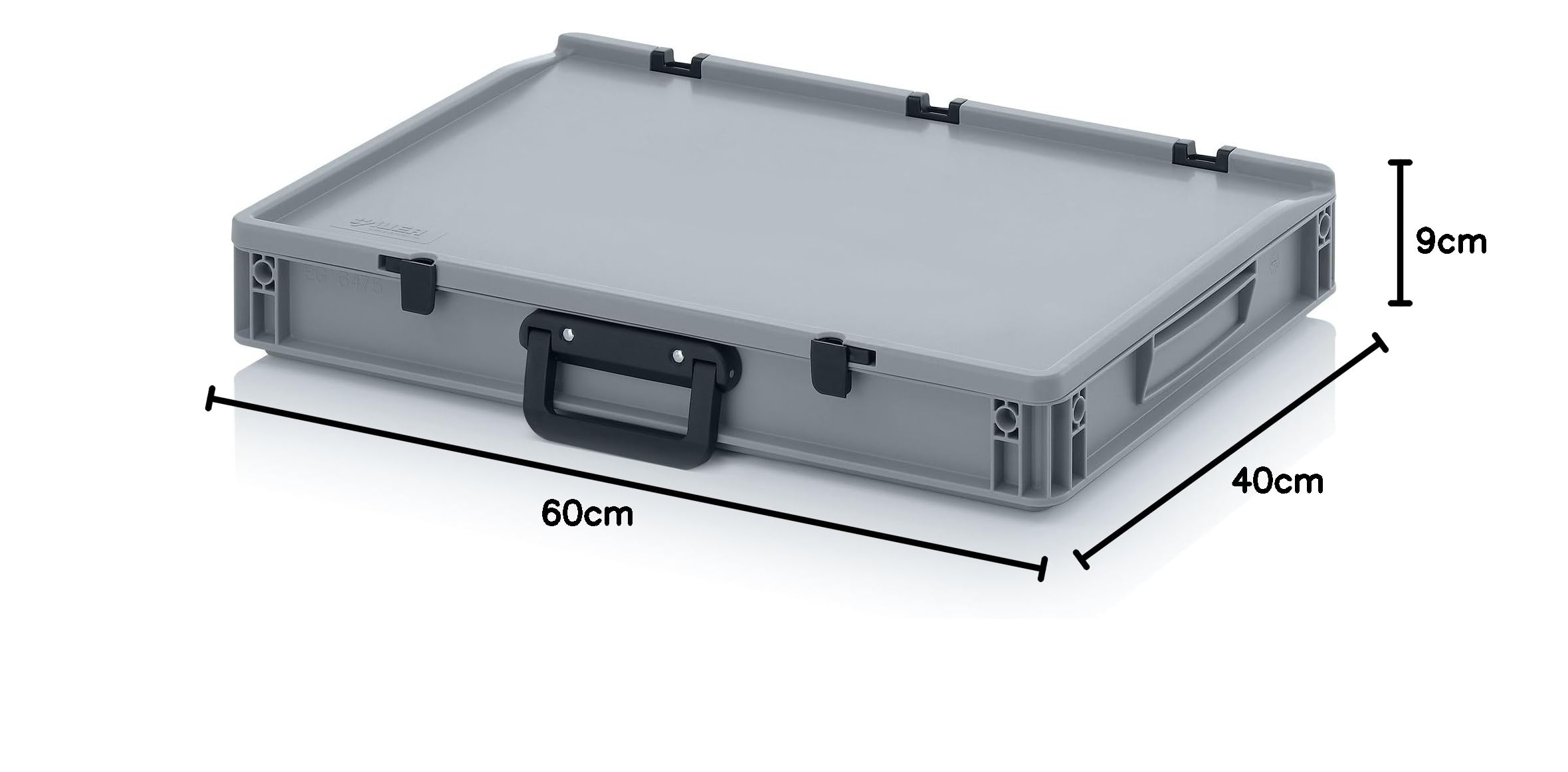Plataforma Con Ruedas Para Transporte De Cajas Eurobox 60 X 40 Cm 4 Pack Ka084