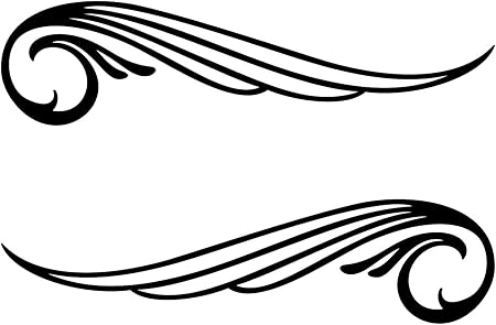 Amazon Co Jp ピンストライプ Type17 ステッカー 黒 ホーム キッチン