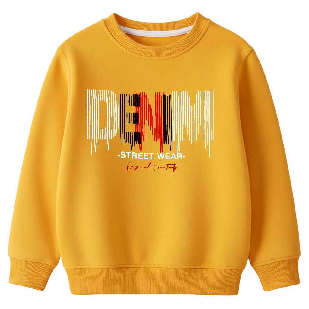Boys & Girls Printed Sweater-image-19