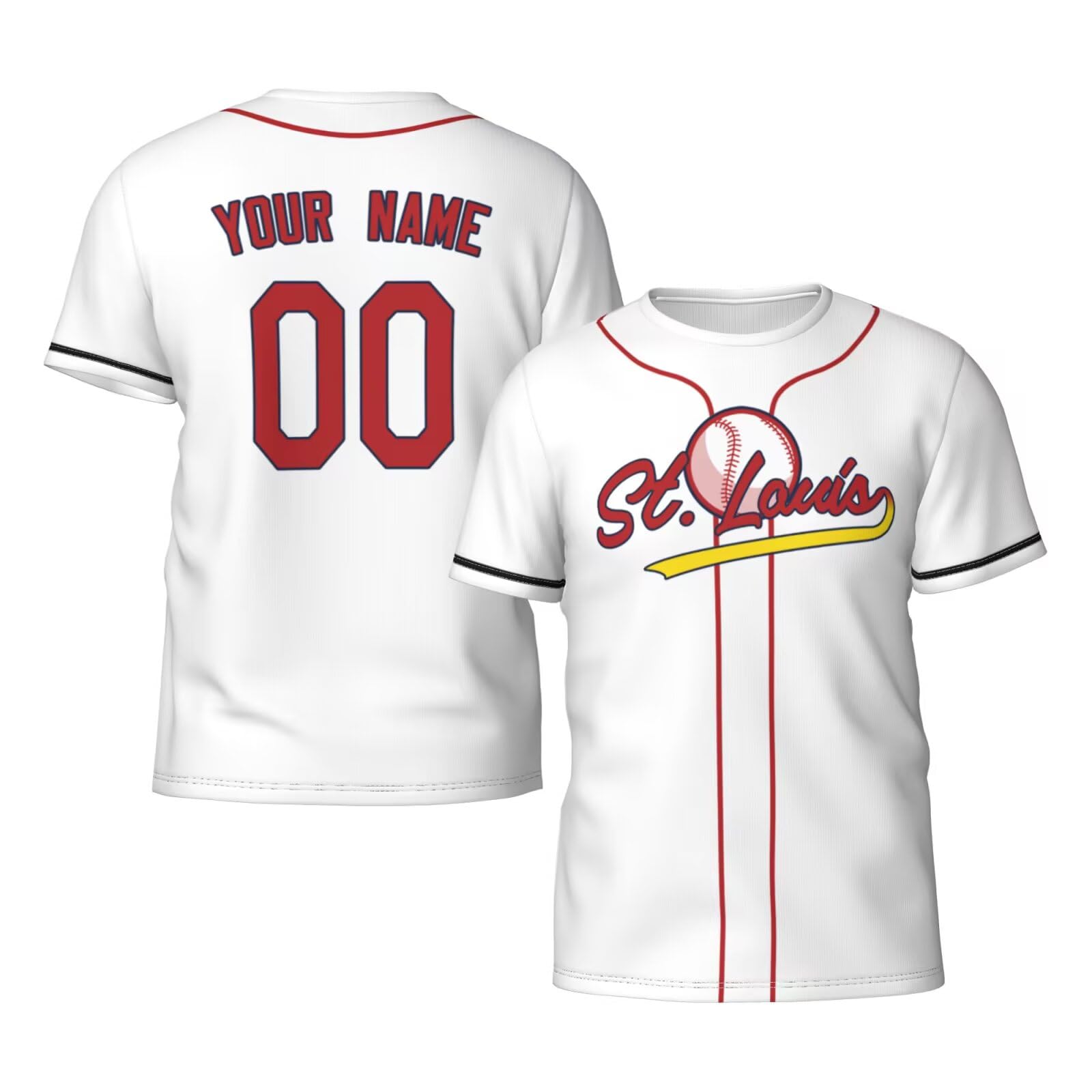 Custom T-Shirts,Personalized Name Number Classic Short Sleeve for Youth Childrens(XS-XL)