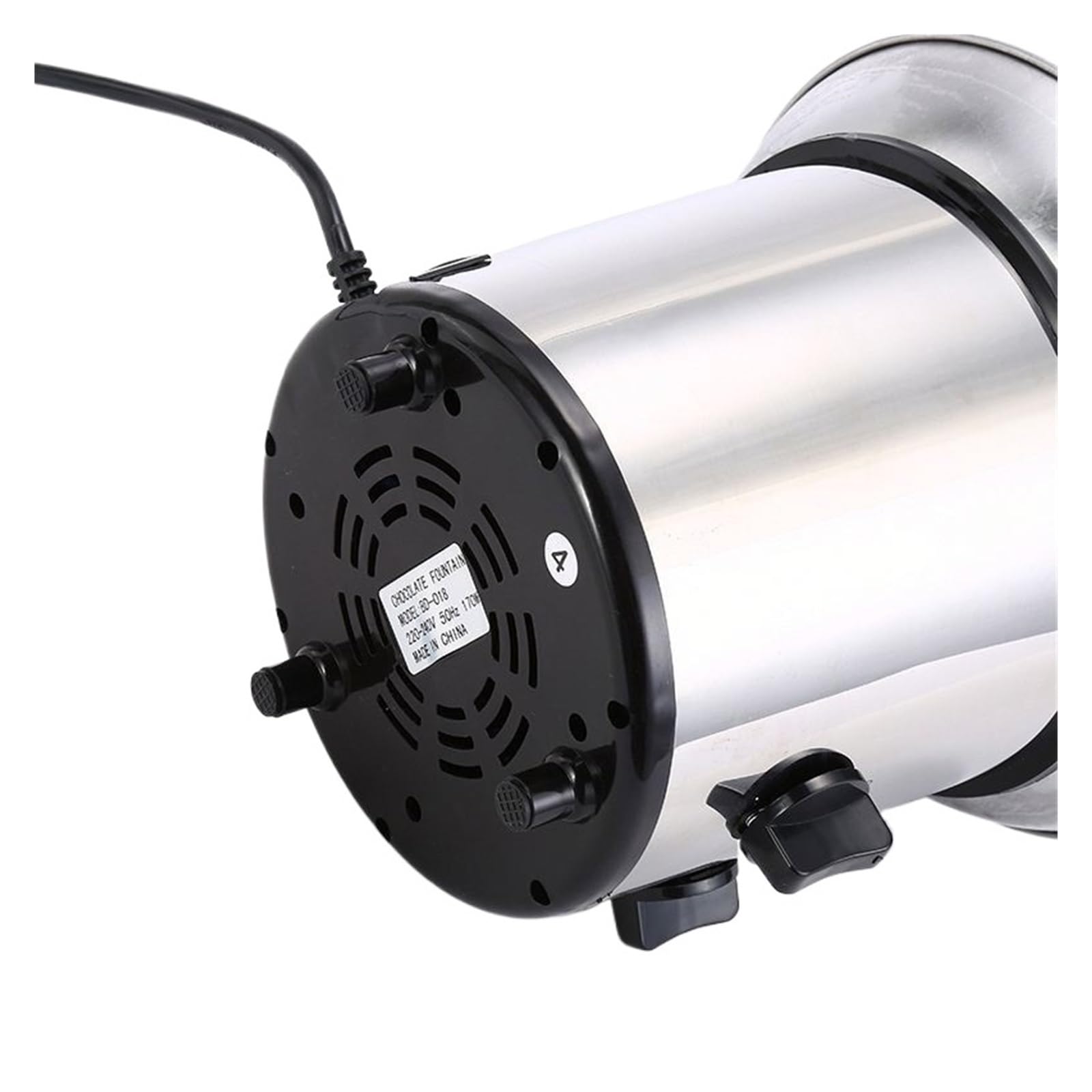 Fuente De Chocolate Eléctrica Cascada Fundición Máquina For Derretir Flujo Continuo Y Suave