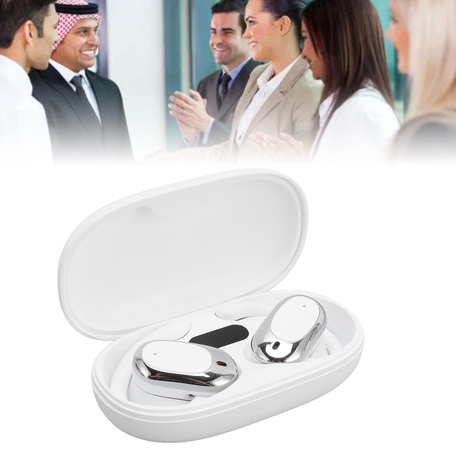 Écouteurs Traduction de Langue Bluetooth 144 Langues Contrôle Tactile