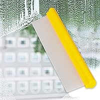 Vista 8 de Escobilla de agua para automóvil, de silicona de 12 pulgadas para secar, barra en T flexible para automóvil, parabrisas, vidrio, ventana, baño