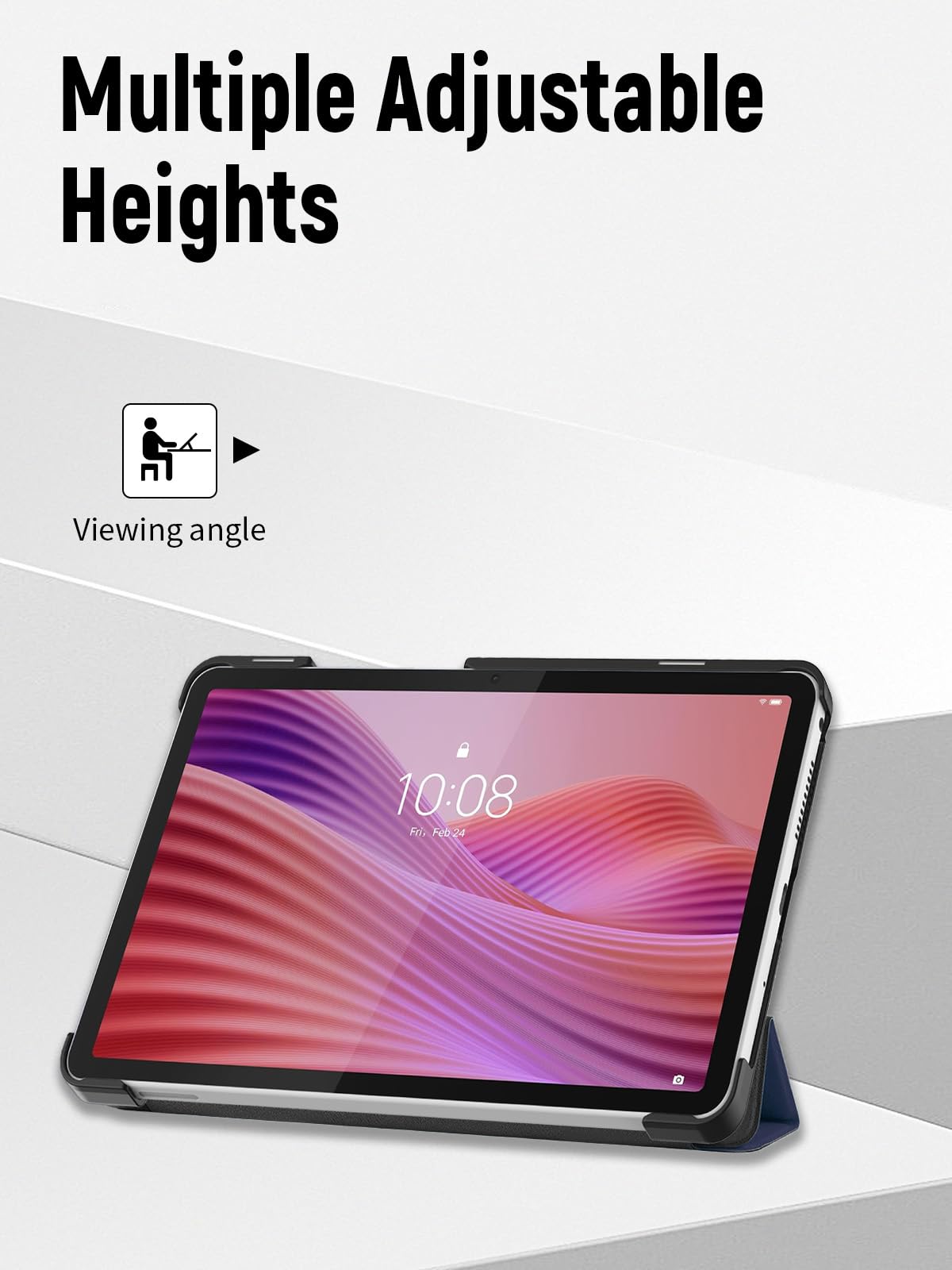 Amazon.com: for Lenovo Tab One Tablet Case 8.7 Inch, PU Leather