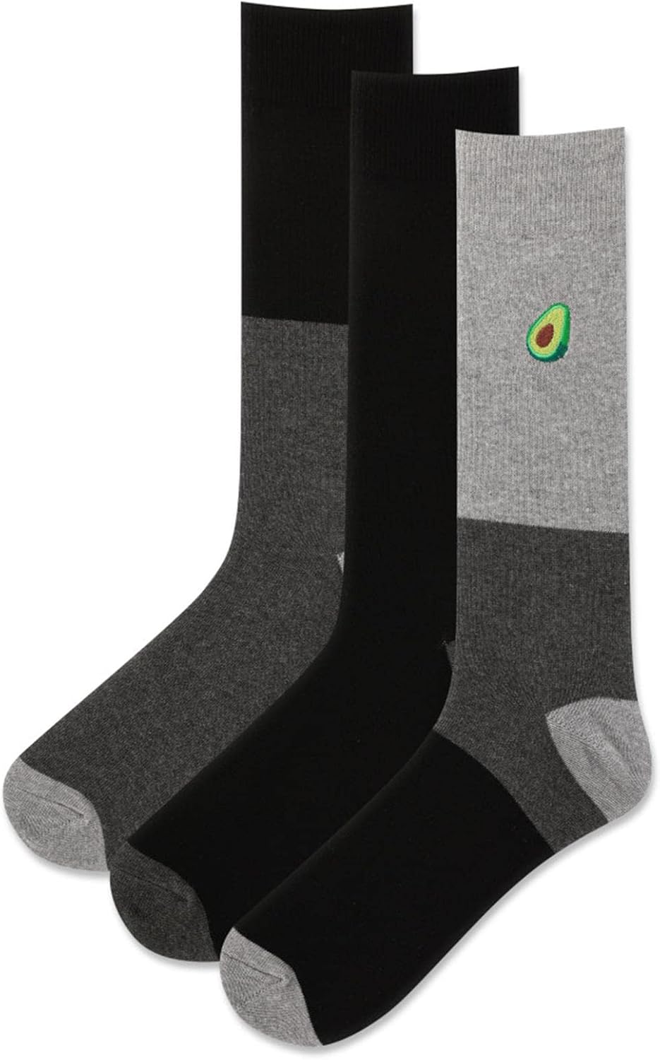 Hot Sox Men's Fun Conversation Starter Crew Socks - 3 Pair Pack - Cool & Funny Pop Culture Novelty Gifts