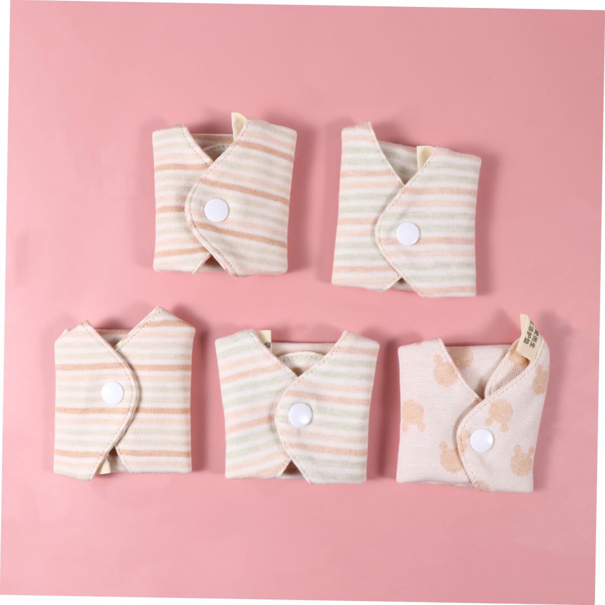 Didiseaon 15 Piezas De Bragas Almohadillas De Incontinencia Lavables Almohadillas Sanitarias Orgánicas Para Mujeres Menstruales Protectores De Toallas