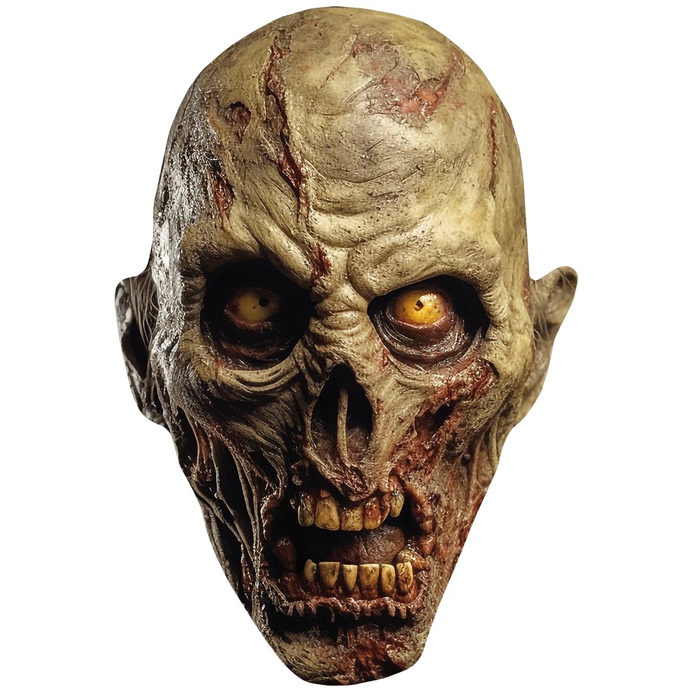 Zombie (Scary) Celebrity Mask, Flat Card Face, Fancy Dress Mask
