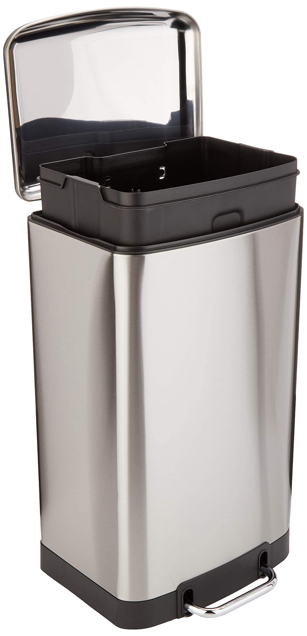 Amazon｜ゴミ箱 40L(40リットル) ソフトクローズ 静音 ふた付き ペダル