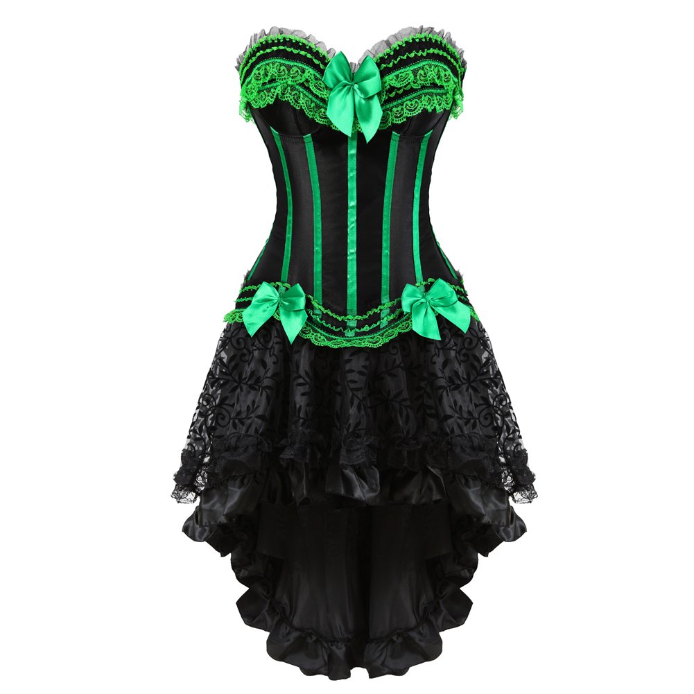 Frawirshau Corset Dress Bustier Lingerie Corset Top And Steampunk Skirt | Desertcart Aruba Frawirshau Corset Dress Bustier Lingerie Corset Top And Steampunk Skirt | Desertcart Aruba