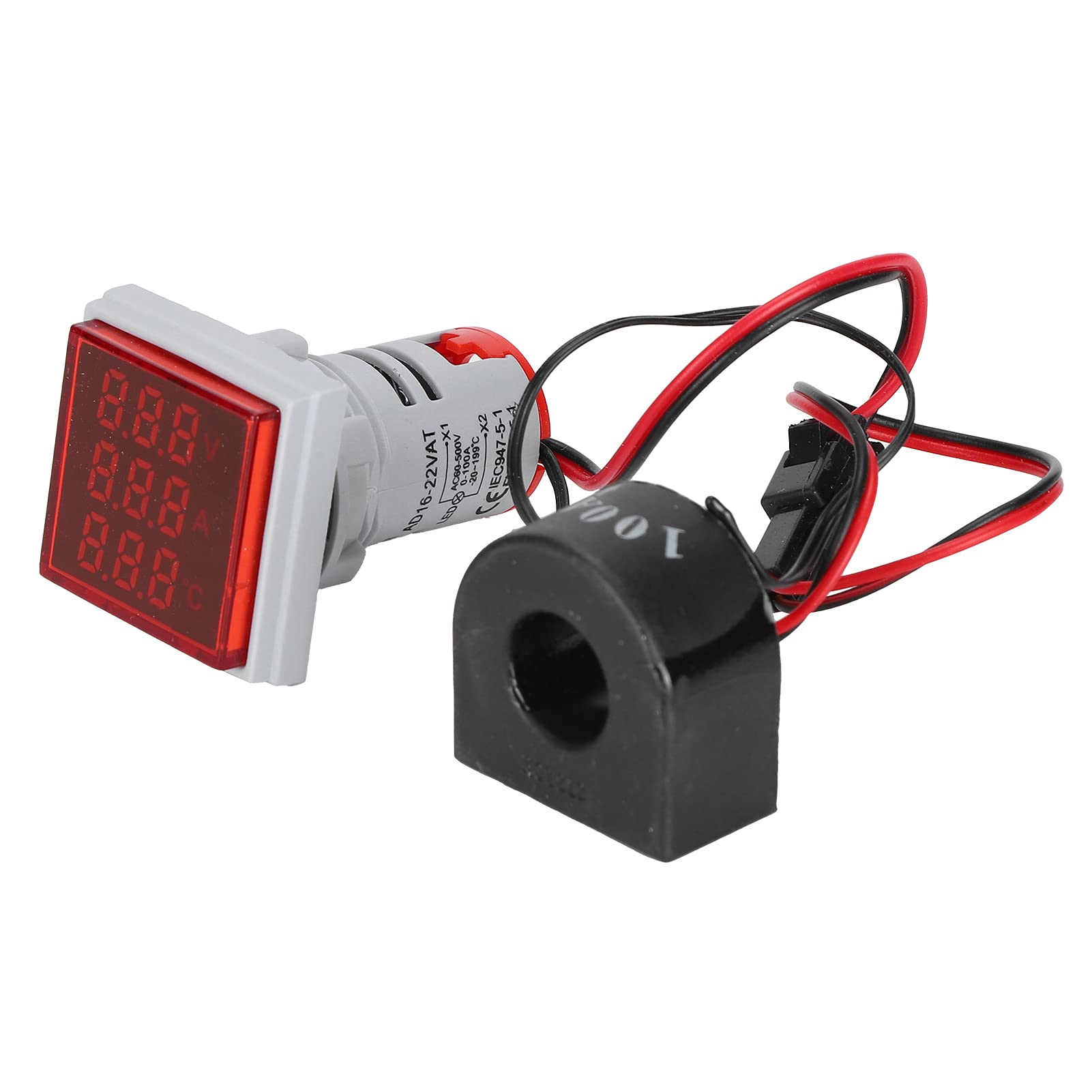 Current Signal Indicator, Temperature Universal Square Current Square Signal Light for Outdoor Indoor for Women Men(red)-image-29