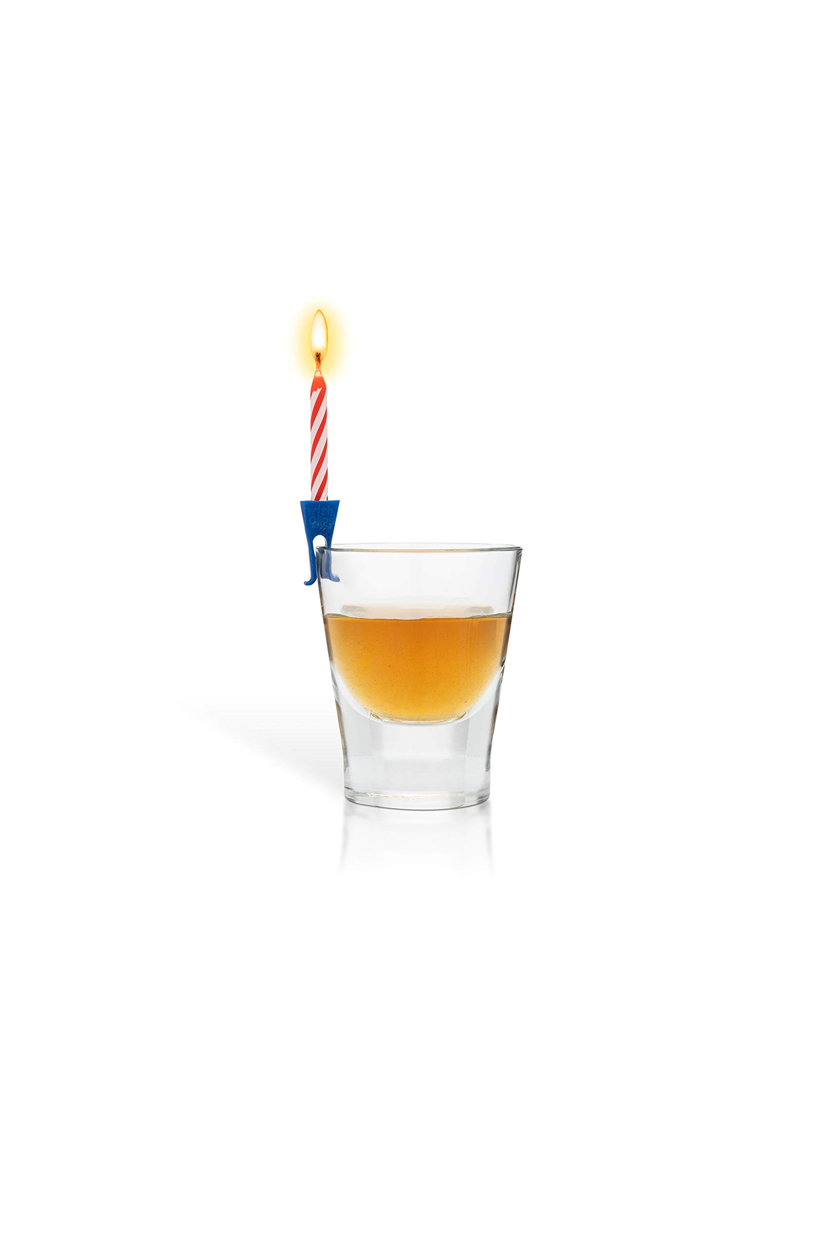 Velas de cumpleaños para bebidas | 15 velas de colores y clips | Velas de pastel de feliz cumpleaños con soporte | Regalos de cumpleaños 21 para ella | Botella de pastel de cerveza, vaso de