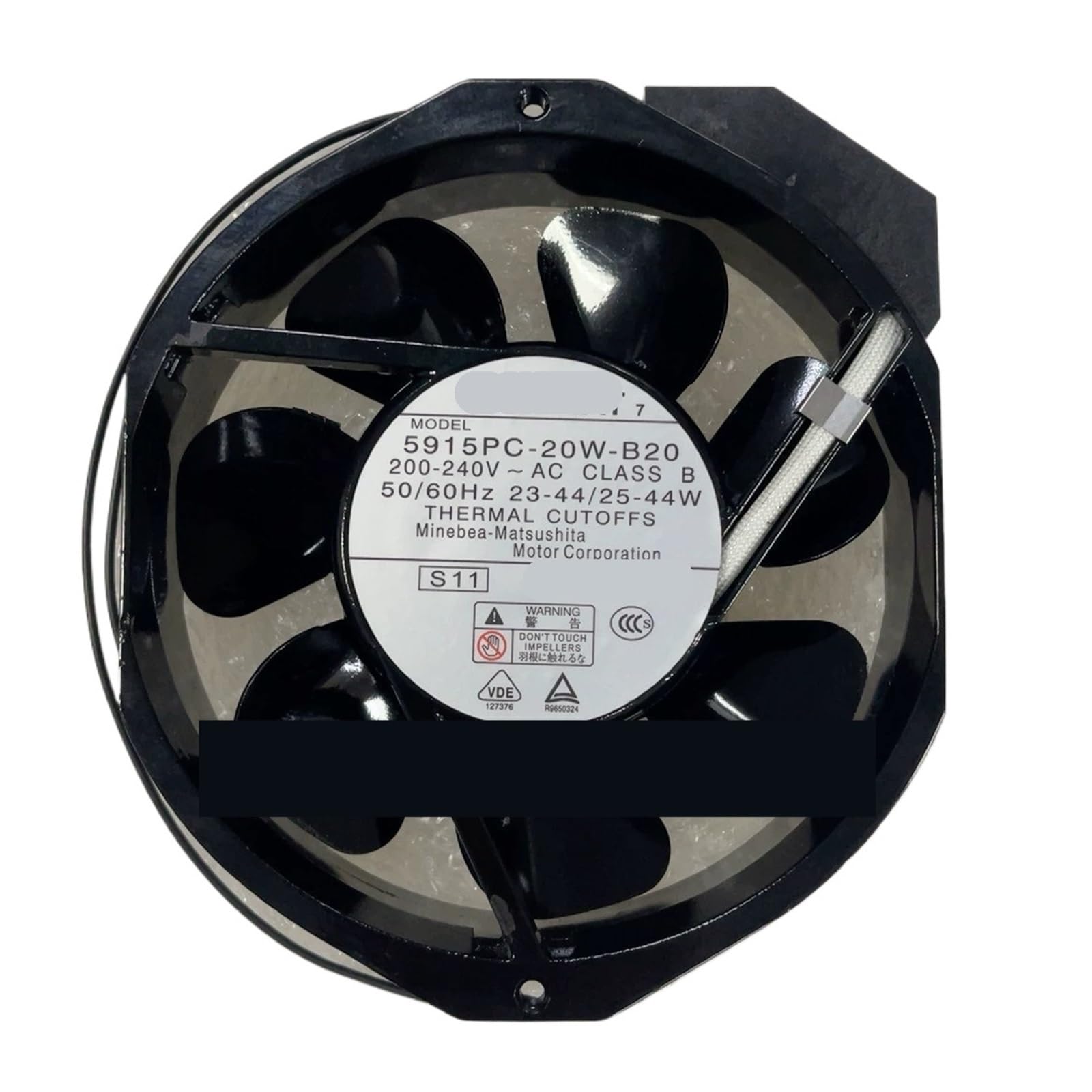 Ventilateur AC 200-240 V pour rafraîchir l'air des baies informatiques et serveurs de réseau