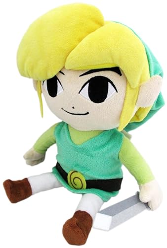 Sanei The Legend of Zelda The Wind Waker 7" HD Link Plush