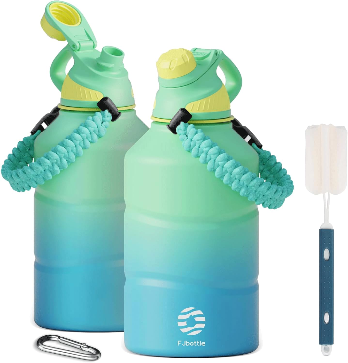 Fjbottle Stainless Steel Drinking Bottle 1900 ml Thermal Bottle with Magnetic Lid