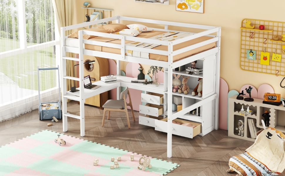 Loft Bed Assembly Overview
