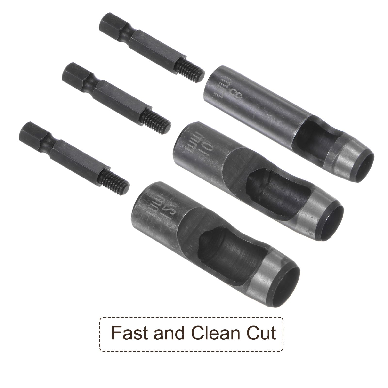 Kozelo 3pcs Leather Hole Punch Tool - Image 2