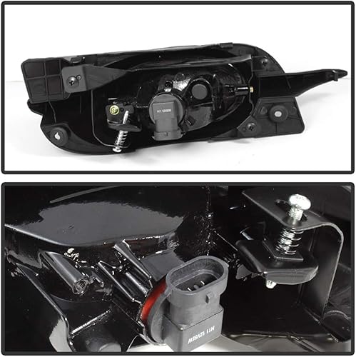 Miniatura 2 de ACANII - Para 2009-2011 Honda Civic Coupé parachoques luces antiniebla lámparas + interruptor+conjunto de bombillas lado conductor y pasajero