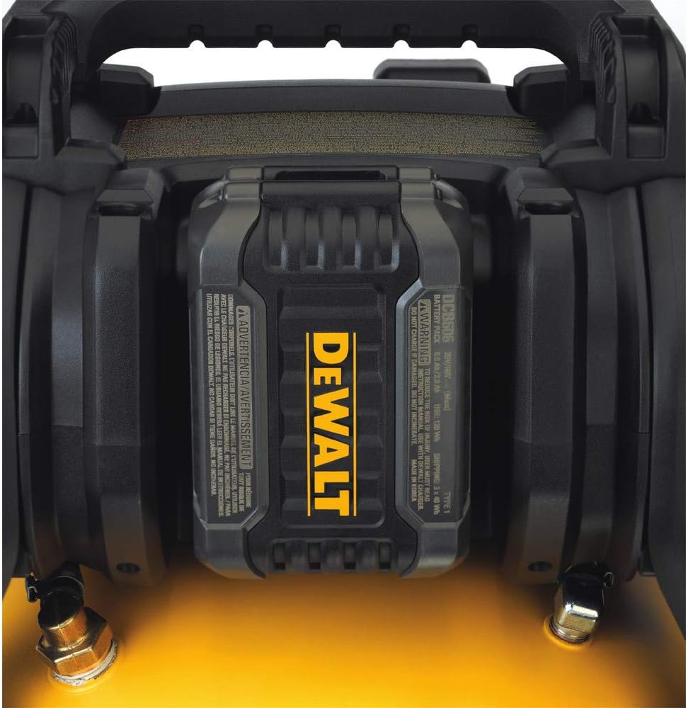 DEWALT FLEXVOLT 60V MAX* Air Compressor Kit, Cordless, 2.5 Gallon (DCC2560T1)